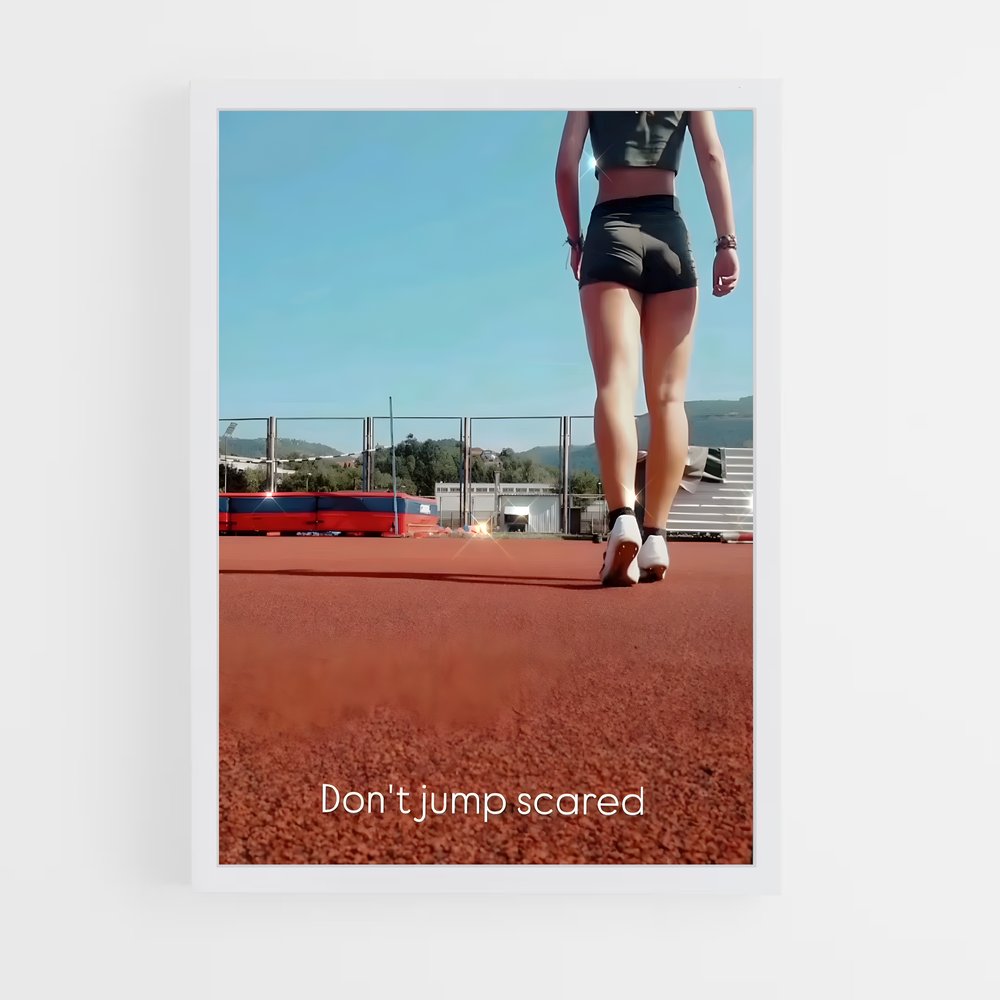 Poster En Plein Saut – affiche Athlétisme (vue 3)